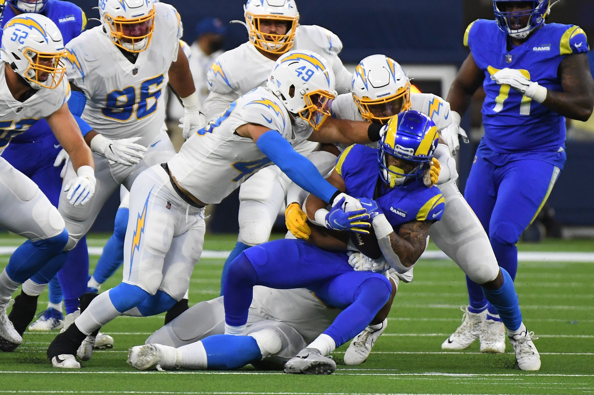 Chargers defeat Rams, 13-6, in first NFL game at SoFi stadium with fans