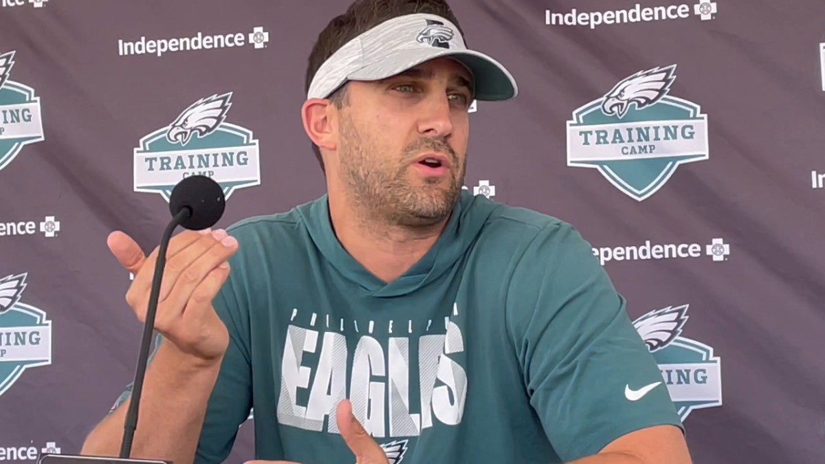 Philadelphia Eagles Coach Nick Sirianni Wants 'Good Work' Against Bill ...