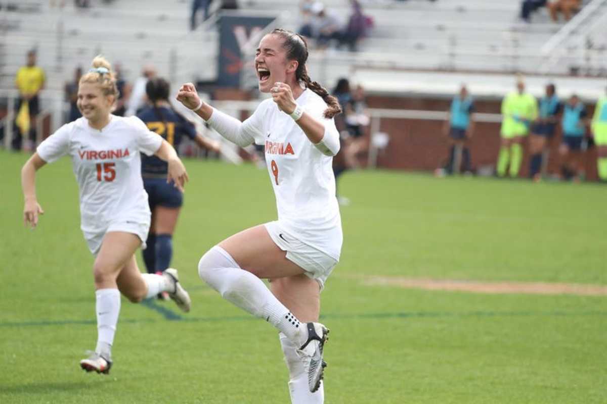 Virginia Cavaliers women's soccer defeated West Virginia 1-0 on a goal ...