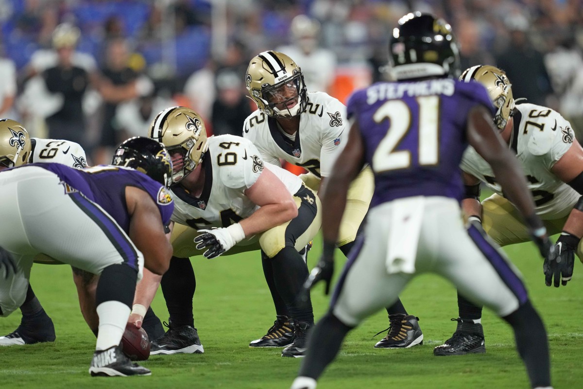 New Orleans Saints fans react to a replay call during the second half of an  NFL football game against the Jacksonville Jaguars, Sunday, Oct. 13, 2019,  in Jacksonville, Fla. (AP Photo/Stephen B.