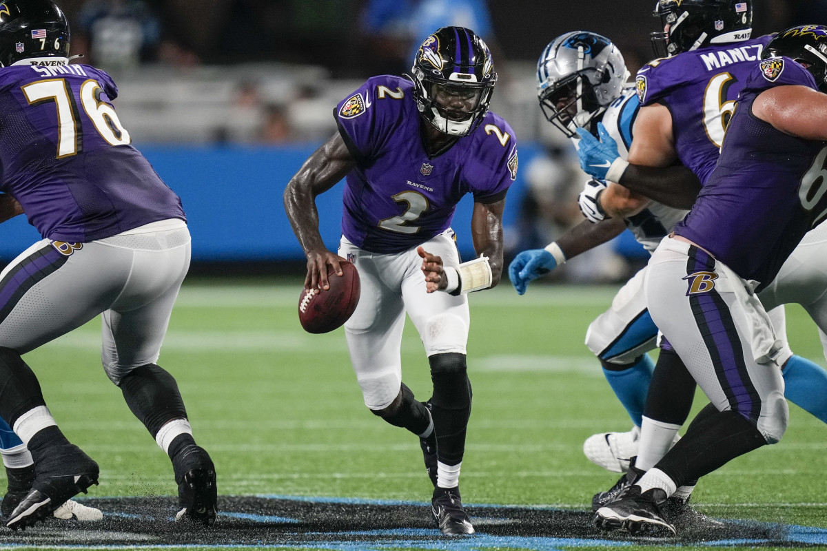 Ravens Gain Confidence in Tyler Huntley As Main Backup QB Sports