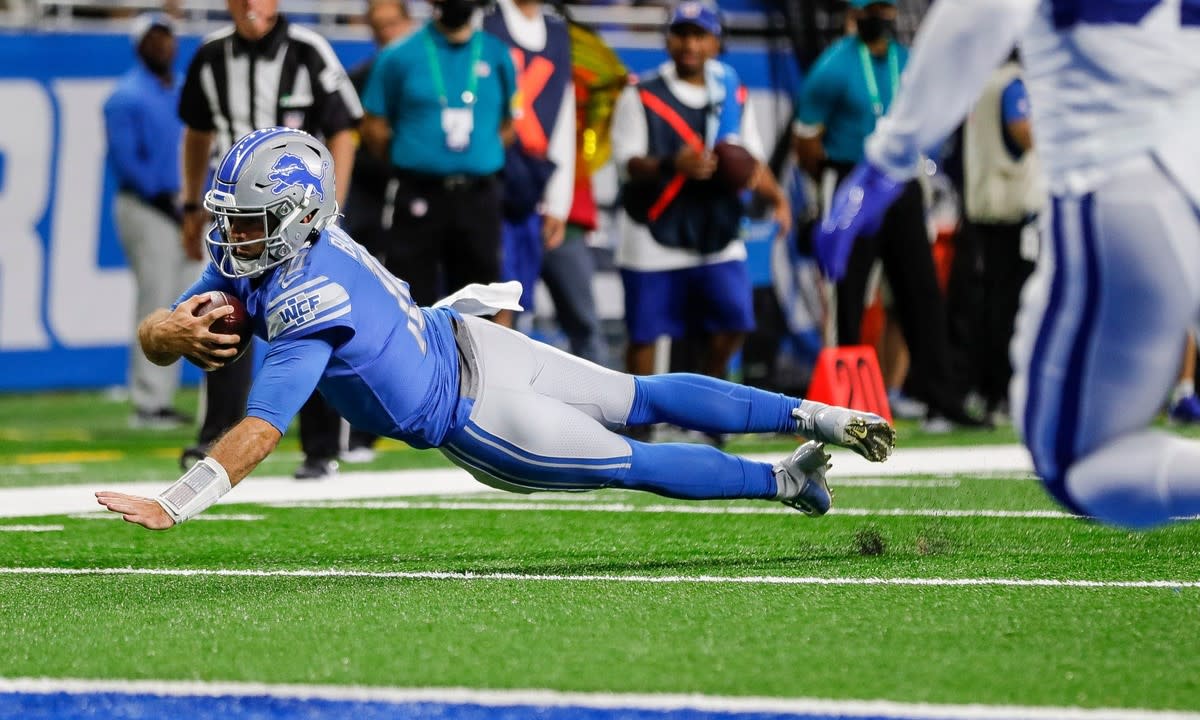 Detroit Lions Quarterback David Blough Says It's Frustrating When You Can't  Lead Team to Victory - Sports Illustrated Detroit Lions News, Analysis and  More