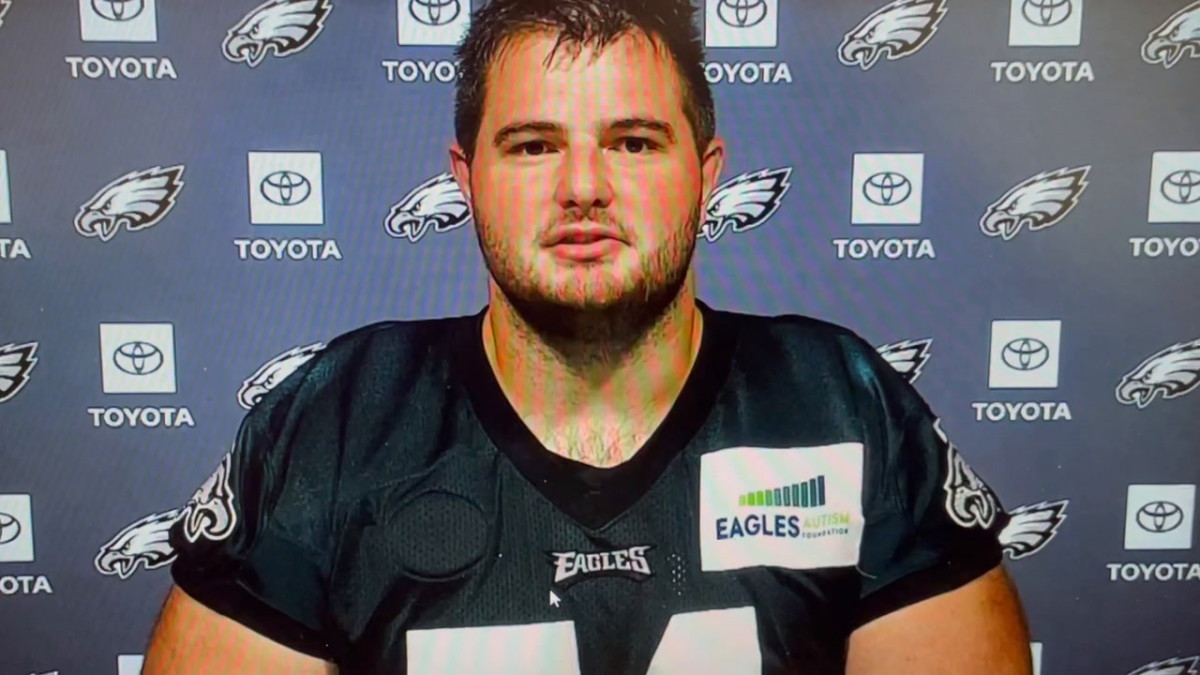 Why Eagles' Nick Sirianni compares Landon Dickerson to Pro Bowl guard and  N.J. native 