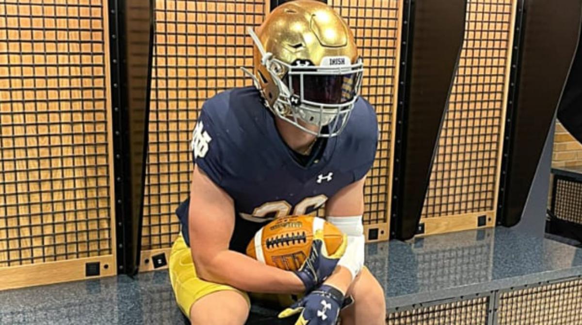 Class Impact Te Cooper Flanagan Commits To Notre Dame Sports Illustrated Notre Dame Fighting 9425