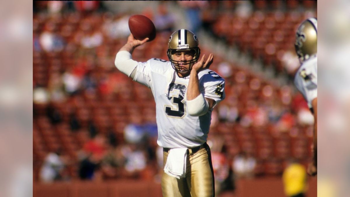 Former New Orleans Saints quarterback Bobby Hebert.  Credit: neworleanssaints.com