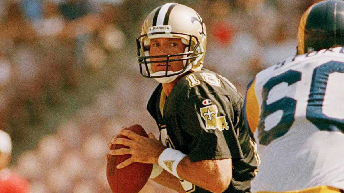 Former New Orleans Saints quarterback Wade Wilson (18). Credit: neworleanssaints.com 