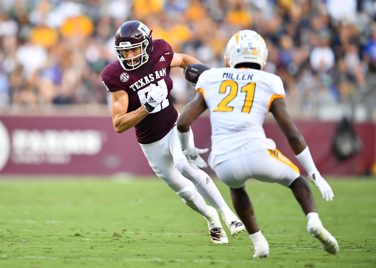 Caleb Chapman Provides Vertical Threat For Texas A&M's Offense - Sports ...