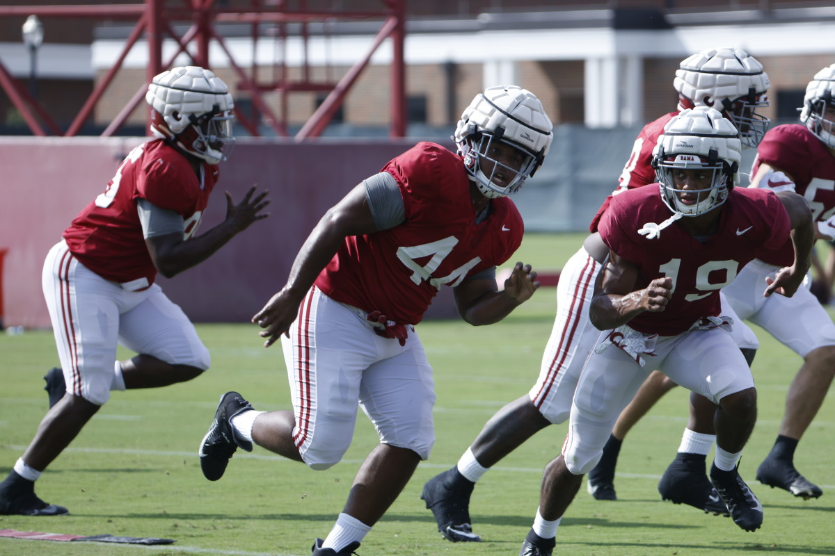 Damon Payne, Alabama practice, Sept. 7, 2021