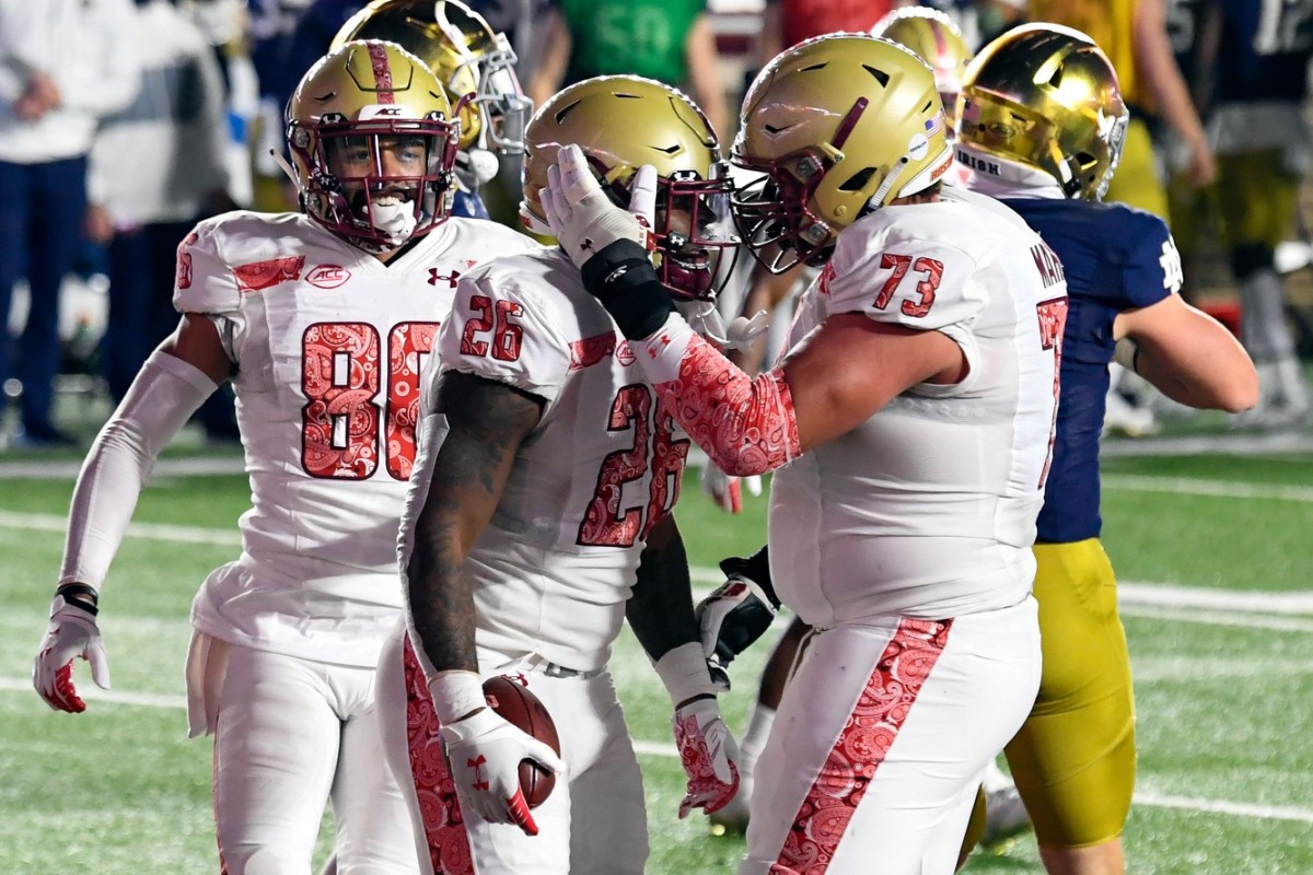 Boston College To Wear Red Bandana Uniforms Against UMass Sports 