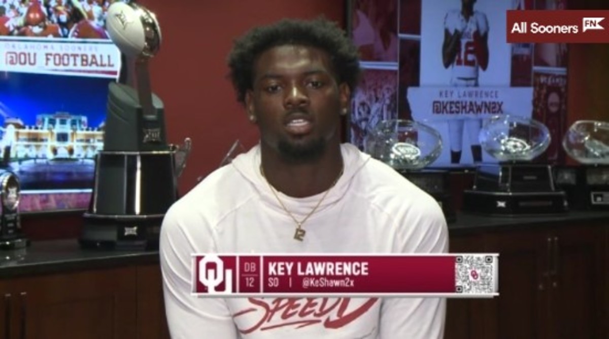 WATCH: Oklahoma DB Key Lawrence Zoom 9/8 - Sports Illustrated Oklahoma ...