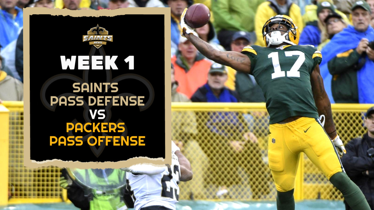 Saints Pass Defense vs Packers Passing Attack