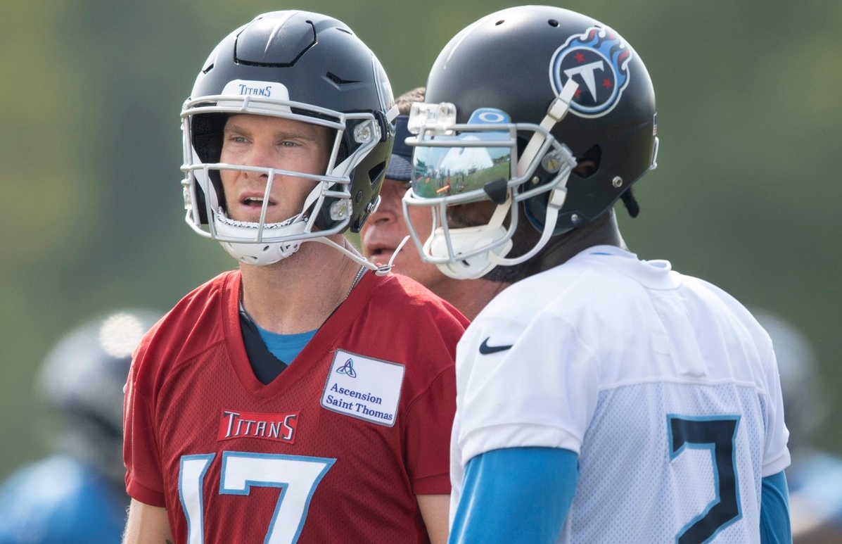 Julio Jones is officially in Tennessee with the Titans rocking