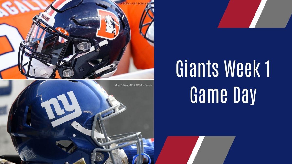 NY Giants 2021 schedule set, will face Broncos in Week 1