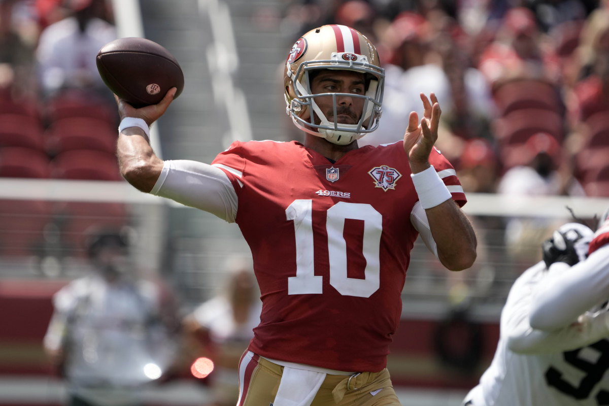 Jimmy Garoppolo starting at QB is exactly what some 49ers players