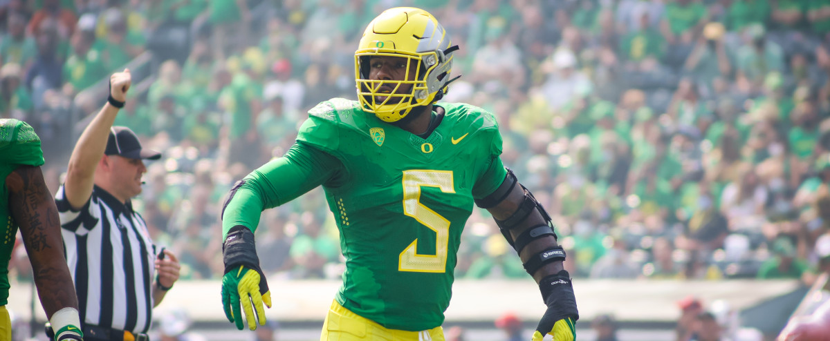 Former Oregon Ducks' star Kayvon Thibodeaux says he was praying