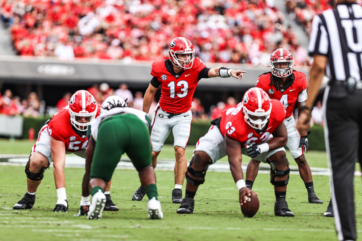 Georgia Football HC Kirby Smart Details Decision To Start Stetson ...