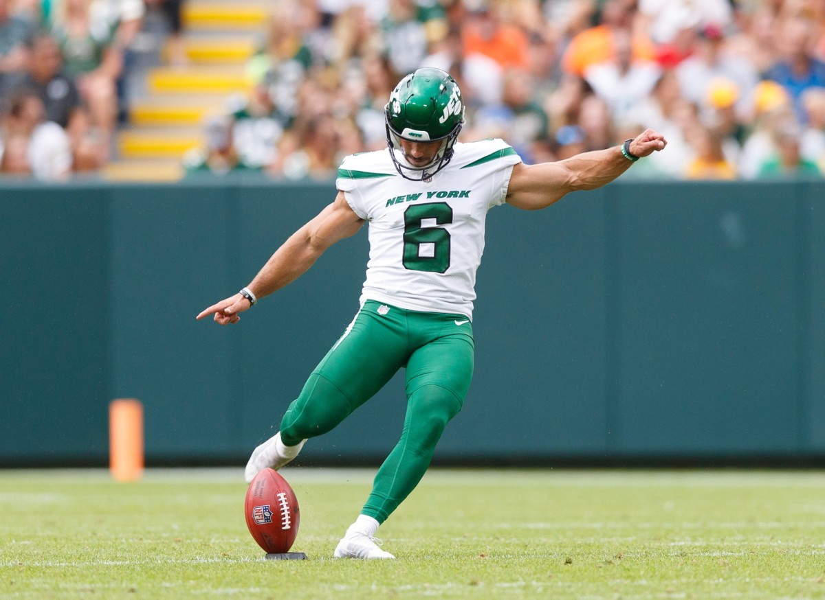 New York Jets kicker Matt Ammendola punted for first time ever in NFL