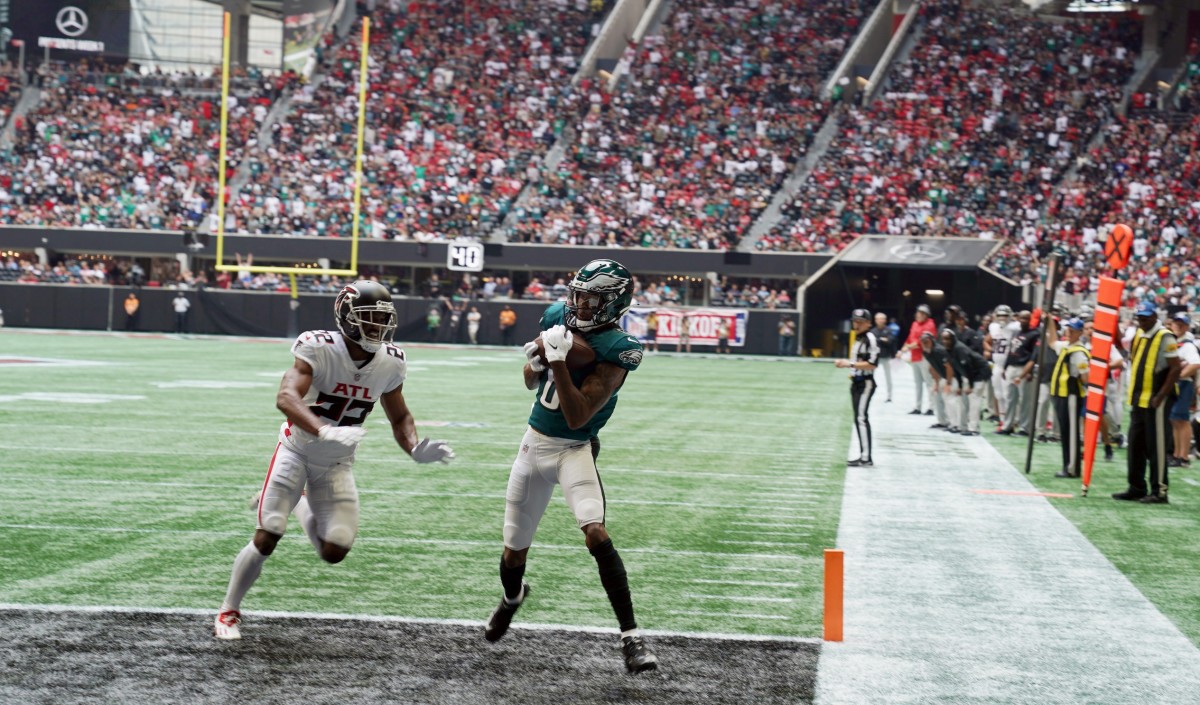 Photos of Philadelphia Eagles' 32-6 win over Atlanta Falcons — NFL, Week 1