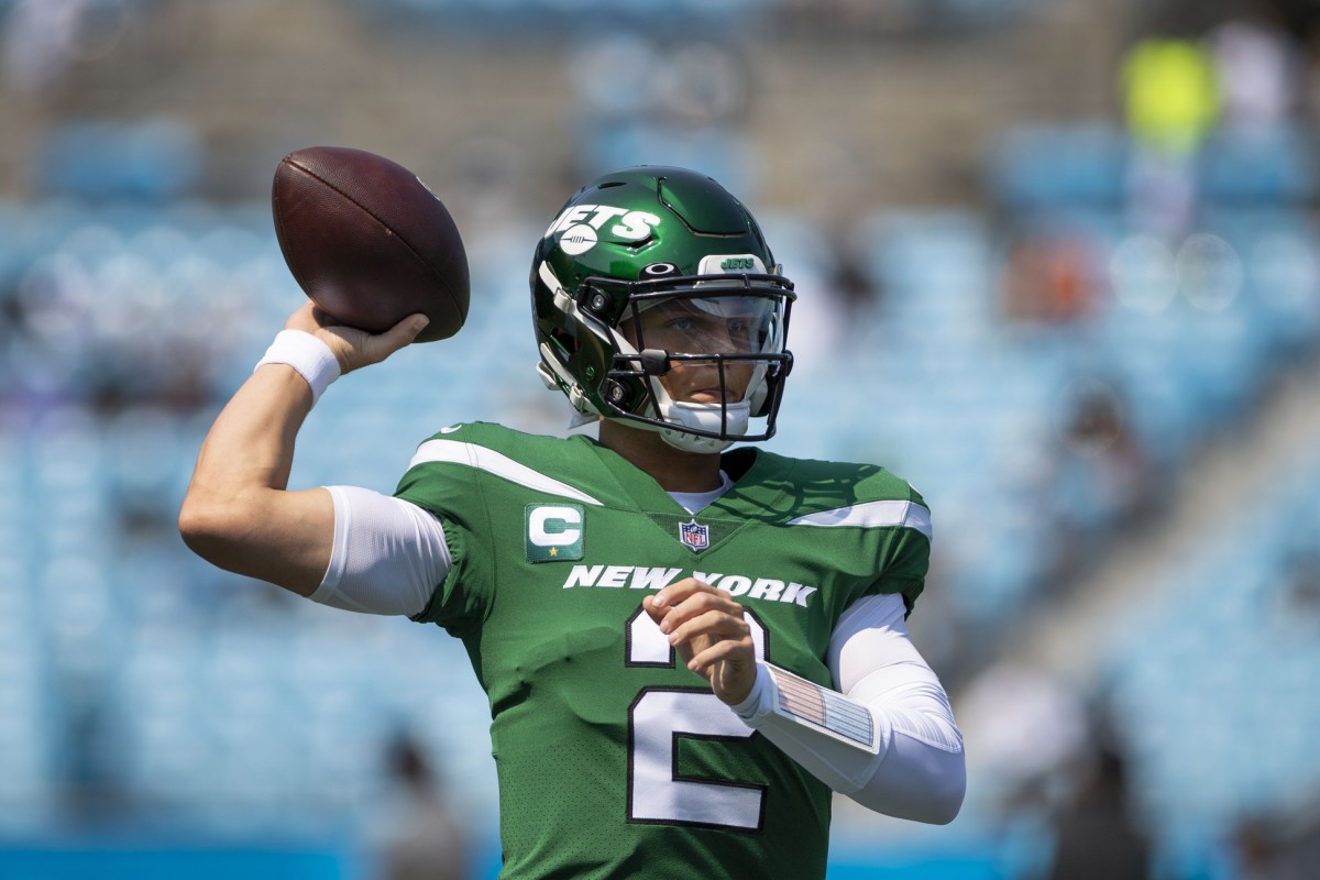 Jets QB Wilson shows toughness, 'moxie' in loss to Panthers