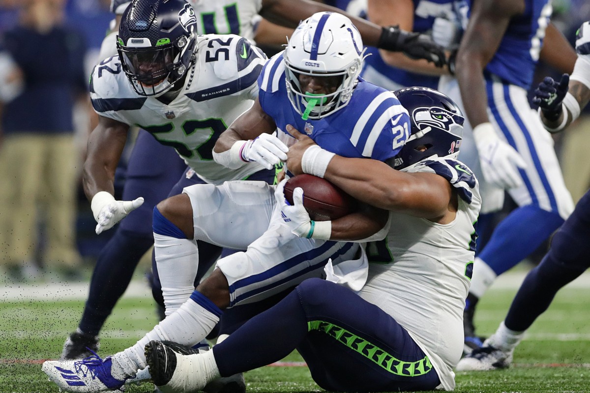 Report Card: Top Performers in Seattle Seahawks 28-16 Week 1 Win Over  Indianapolis Colts - Sports Illustrated Seattle Seahawks News, Analysis and  More