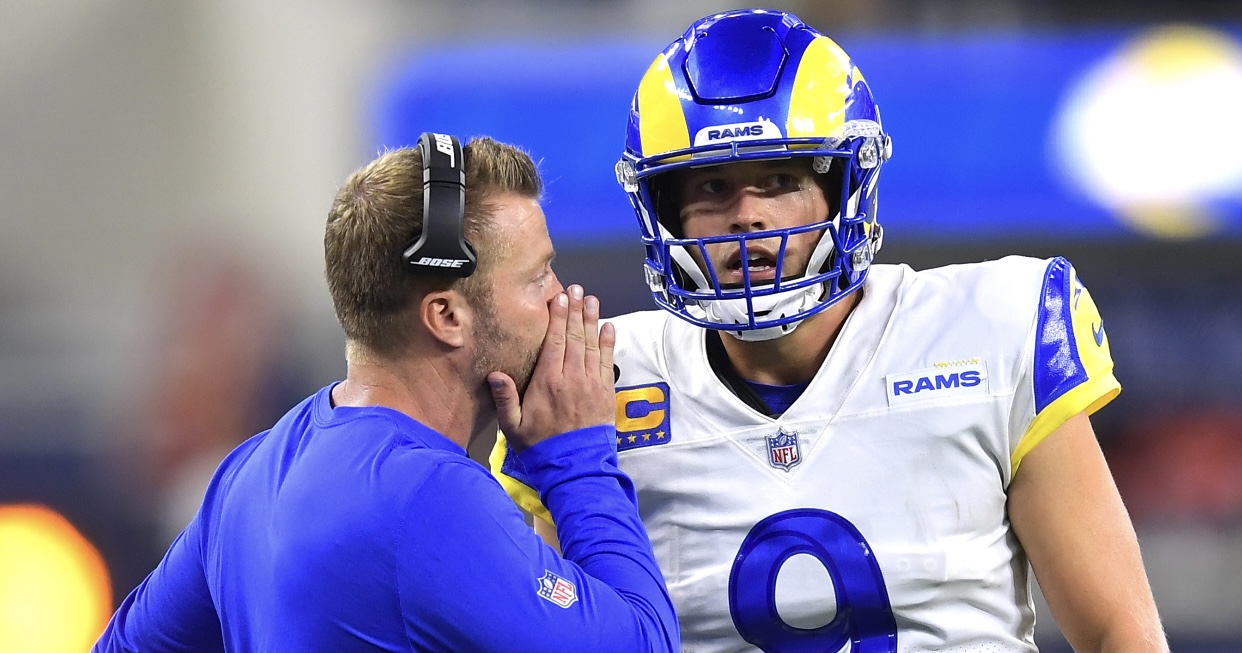 Sean McVay On Matthew Stafford's Los Angeles Rams Debut: "You’re Not ...