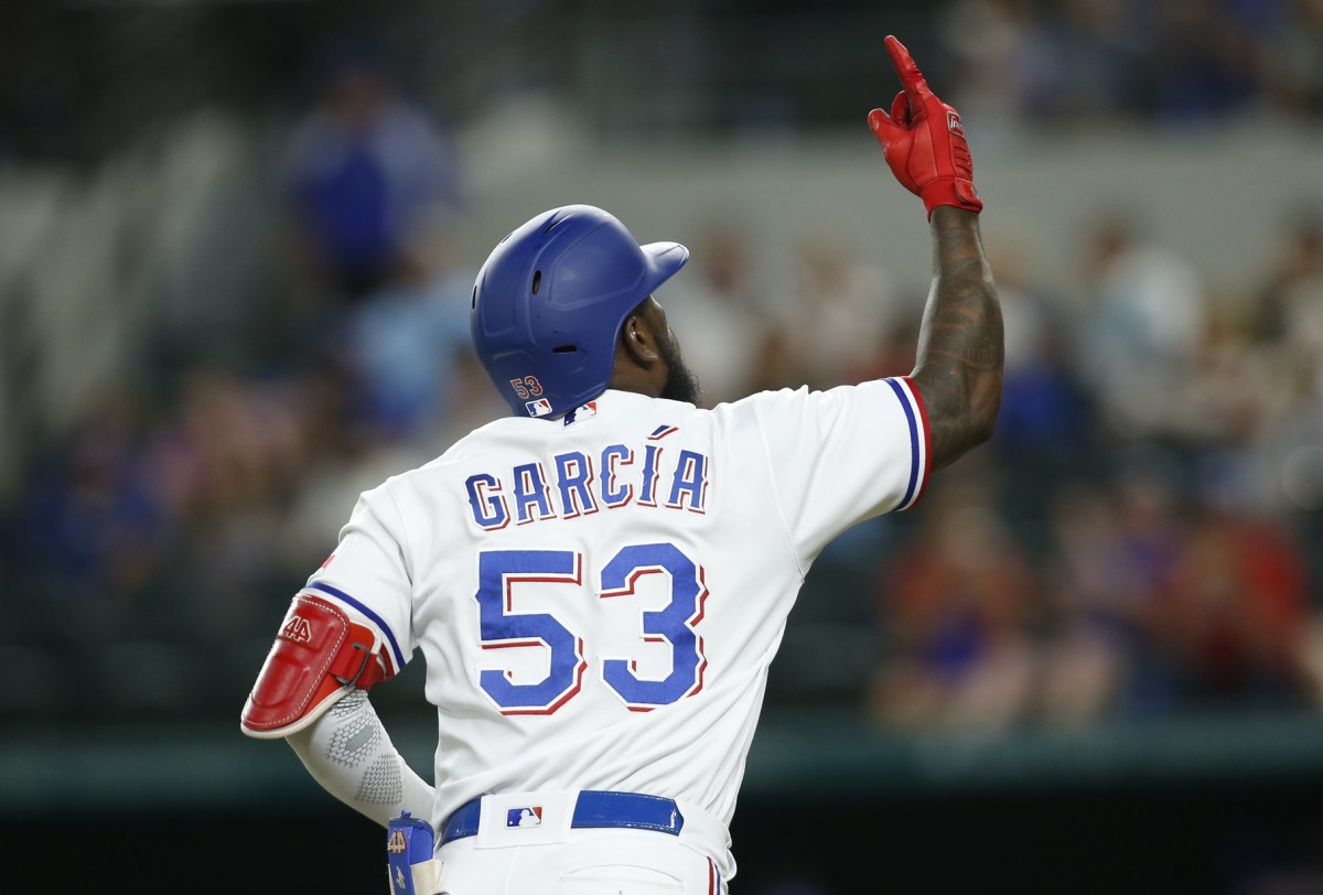 Texas Rangers' Adolis Garcia Focused On Discipline After Breakout Year -  Sports Illustrated Texas Rangers News, Analysis and More