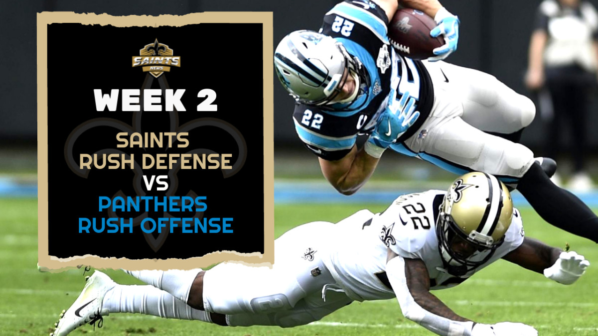 Saints Passing Attack vs. Panthers Pass Defense  Week 2 - Sports  Illustrated New Orleans Saints News, Analysis and More