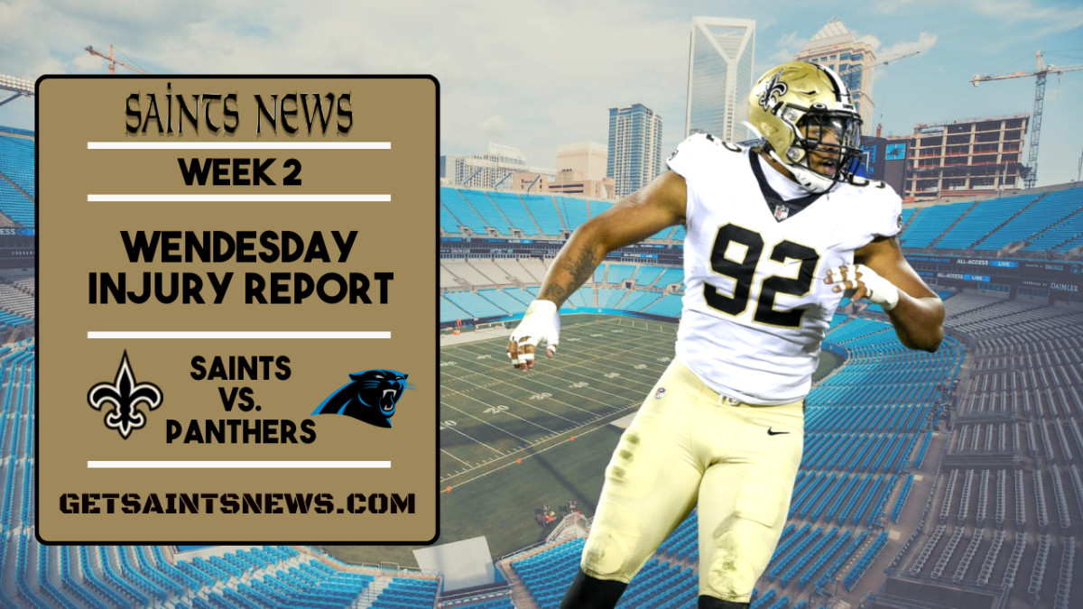 Injury Reports: Saints, Packers face key absences for Sunday