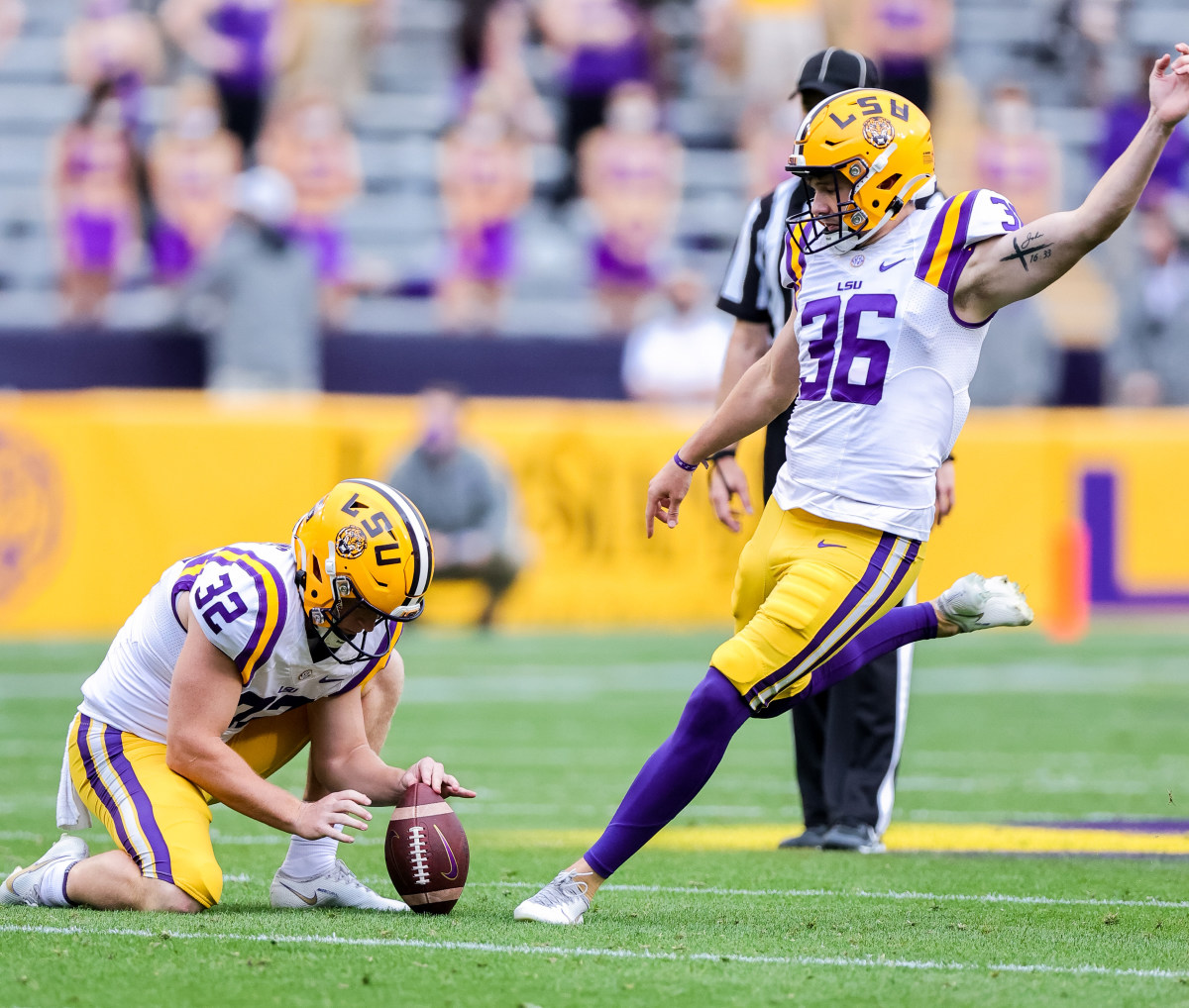 LSU football Kicker Cade York Continues to Smash Record Books, Has