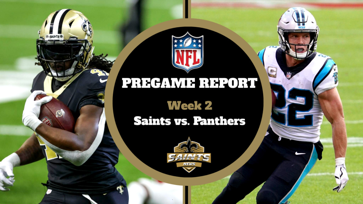 Pregame Report: New Orleans Saints at Carolina Panthers