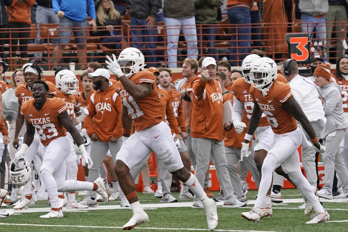 Texas Longhorns linebacker Jaylan Ford