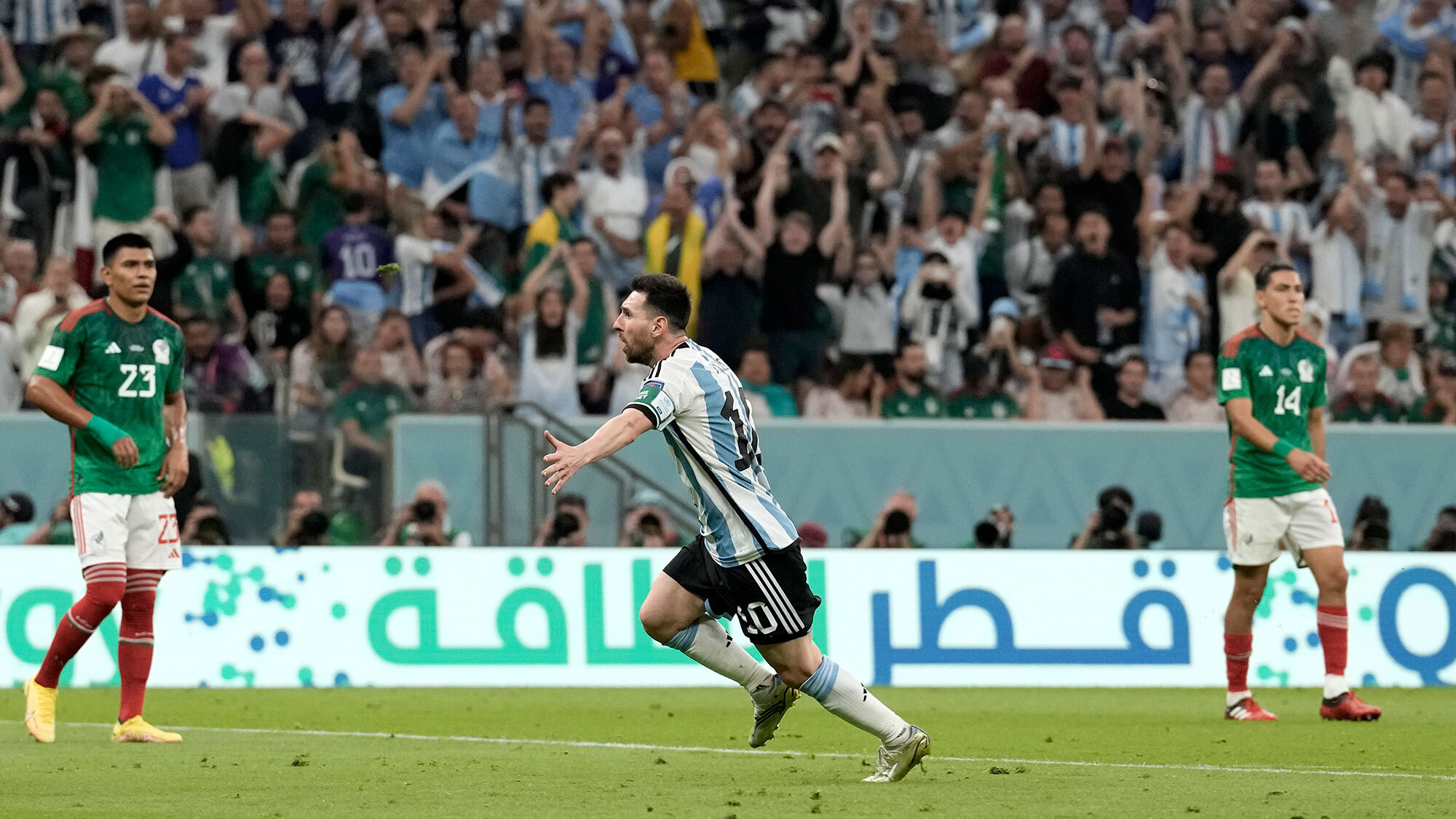 Argentina vs Mexico video Messi, Enzo Fernandez’s stunning goals