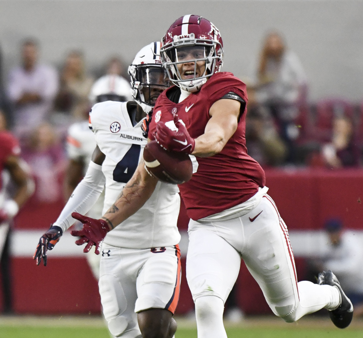 Iron Bowl Film Room: Jermaine Burton Continues to Impress - Sports ...