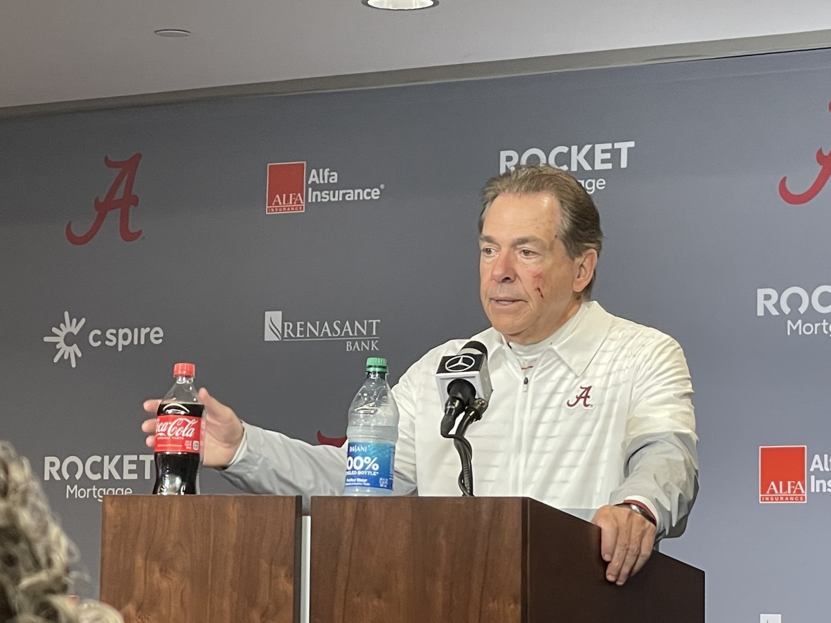 Notebook: Nick Saban Leaves Iron Bowl With Bloody Cheek - Sports ...