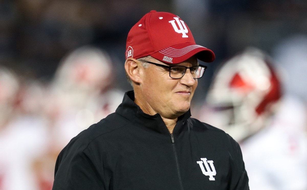 Big losses to his coaching staff has caused problems for Indiana coach Tom Allen (USA TODAY Sports)