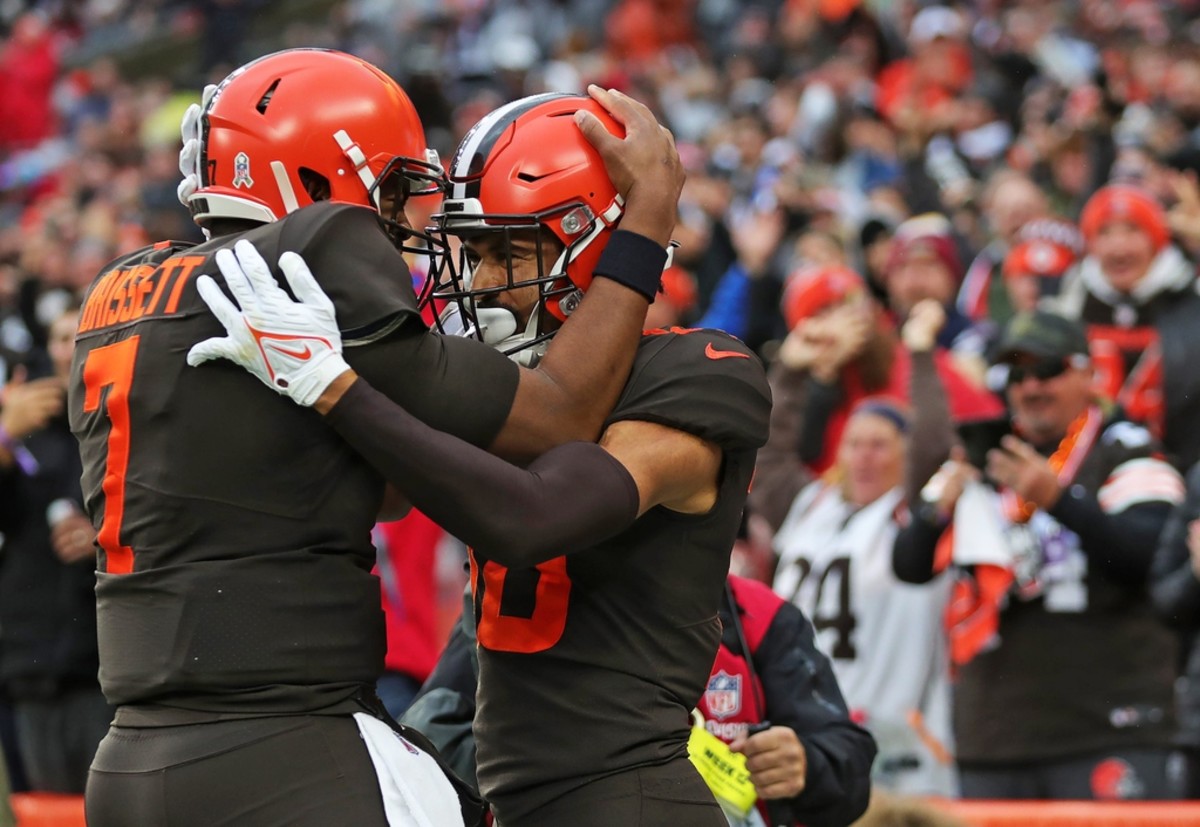 See our favorite photos from Cleveland Browns' 23-17 OT win over