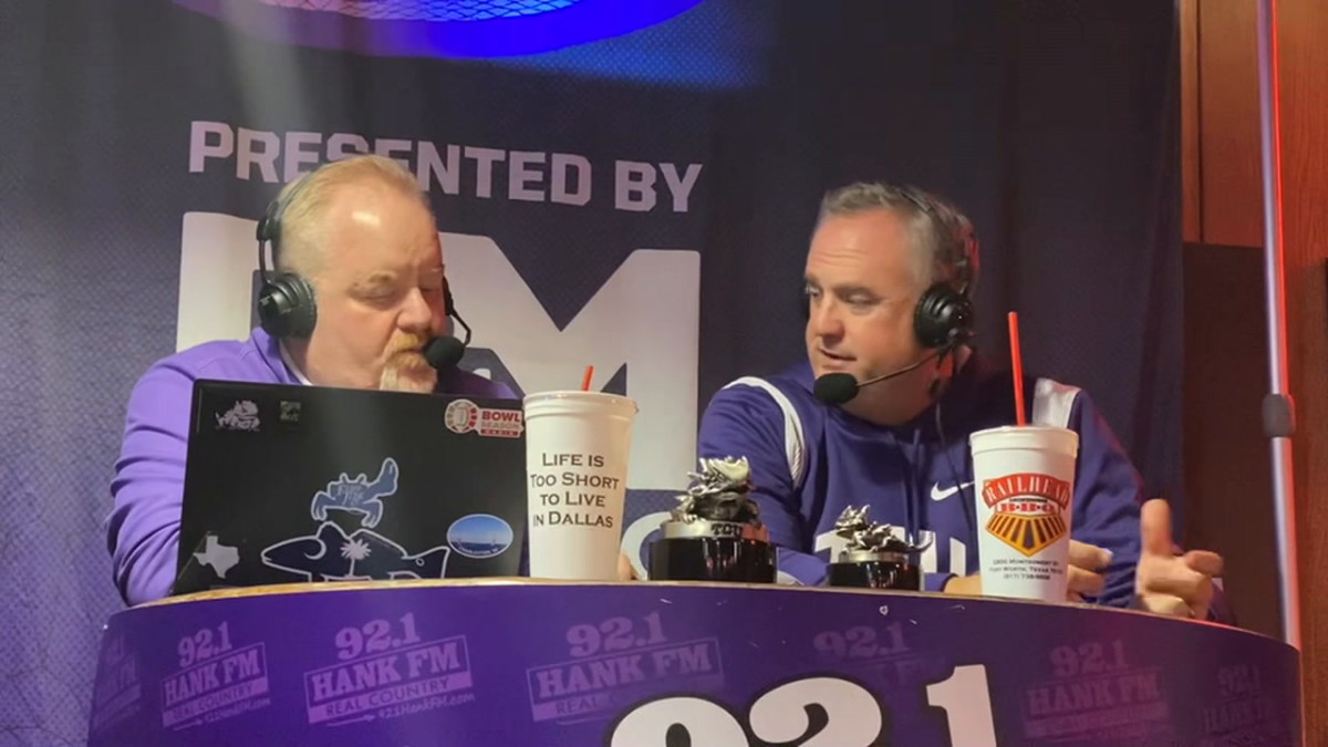 WATCH Sonny Dykes Talks About Kansas State And The Big Championship Sports Illustrated TCU