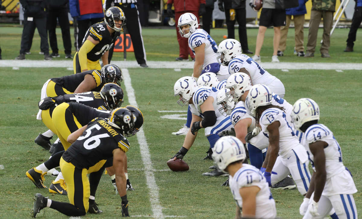 Week 12: The Indianapolis Colts play host to the Pittsburgh Steelers 