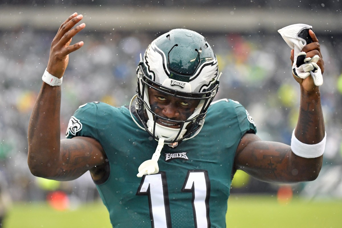 What A.J. Brown said about Tennessee Titans after Eagles' blowout win