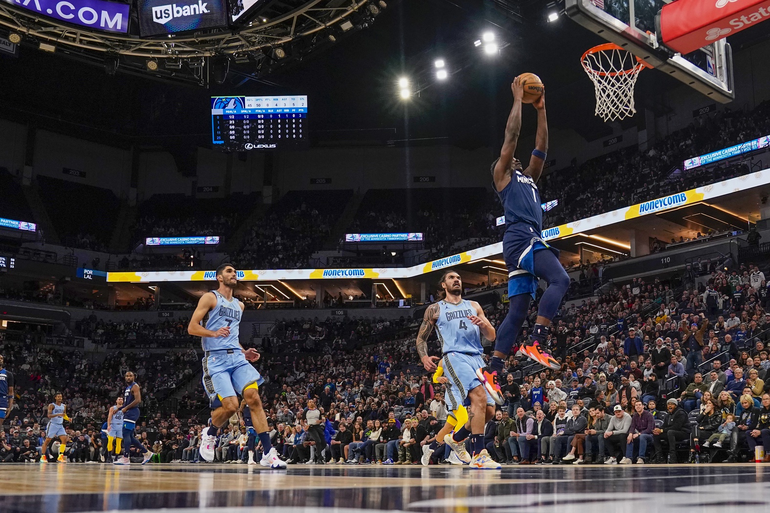 Ant’s 4th quarter, defense leads Timberwolves over Memphis