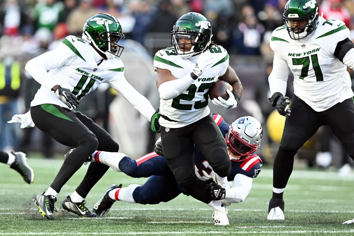 Jets' James Robinson more comfortable heading into Patriots rematch