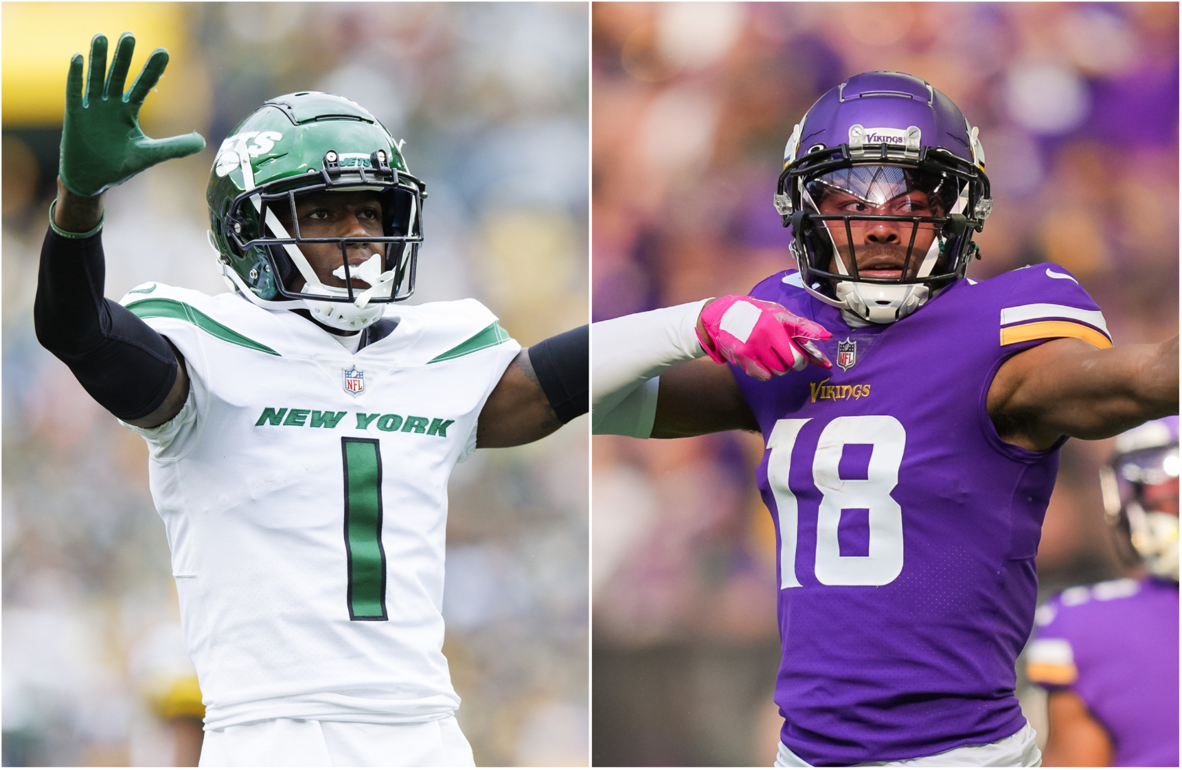 New York Jets WR Garrett Wilson Earning Comparisons to Minnesota Vikings WR  Justin Jefferson - Sports Illustrated New York Jets News, Analysis and More