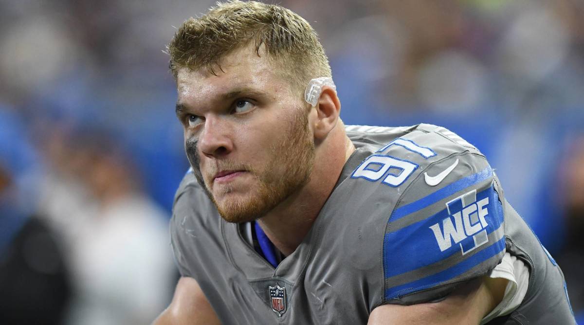 Lions defensive end Aidan Hutchinson was one of the top rookies in the NFL during the 2022 season.