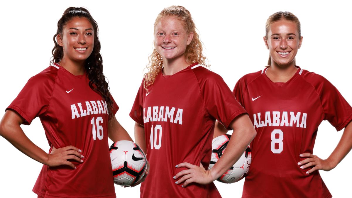 Three Alabama Soccer Players Receive AllAmerica Honors Sports