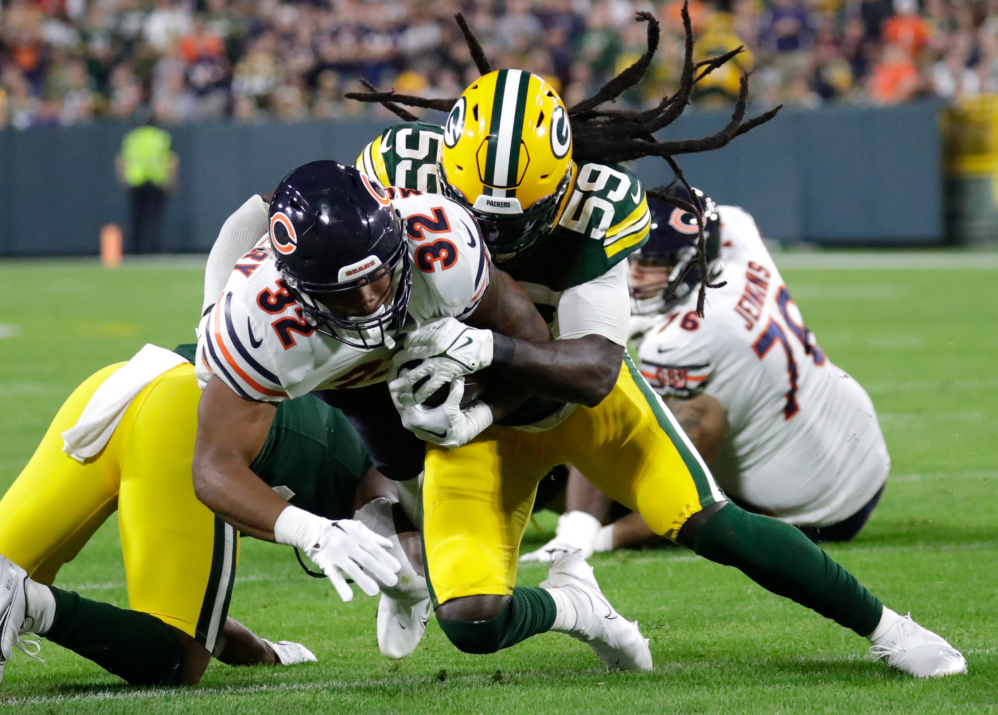 Justin Jones wants a piece of the Green Bay Packers - Sports Illustrated  Chicago Bears News, Analysis and More