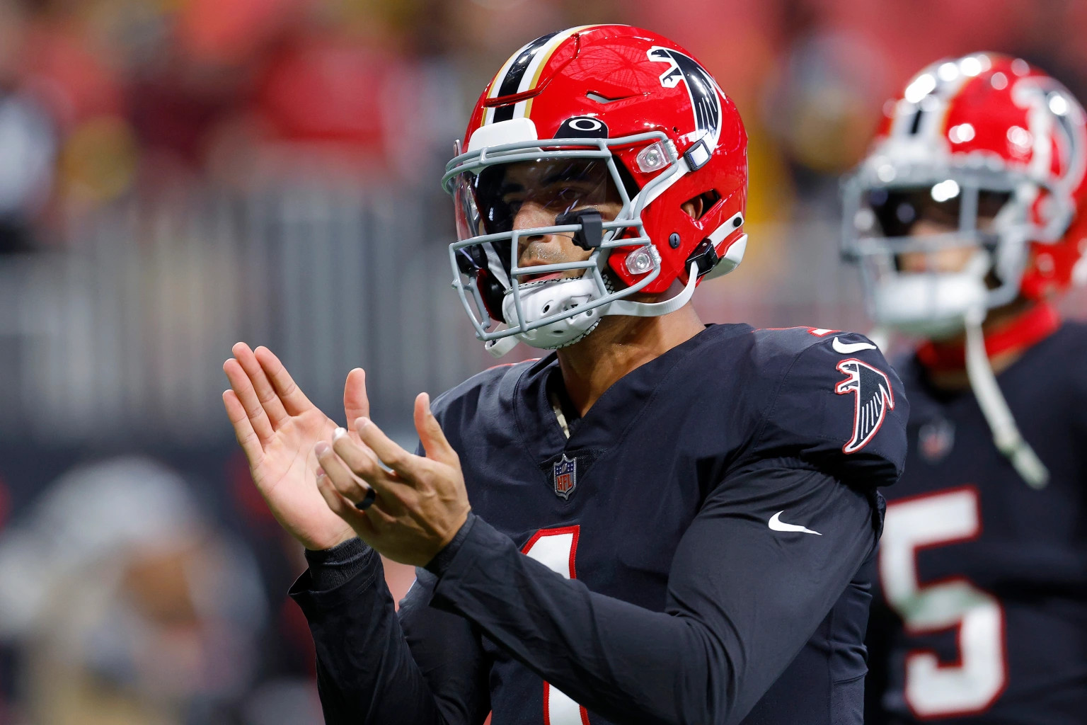 Marcus Mariota begins his comeback in the first preseason game with the  Atlanta Falcons 