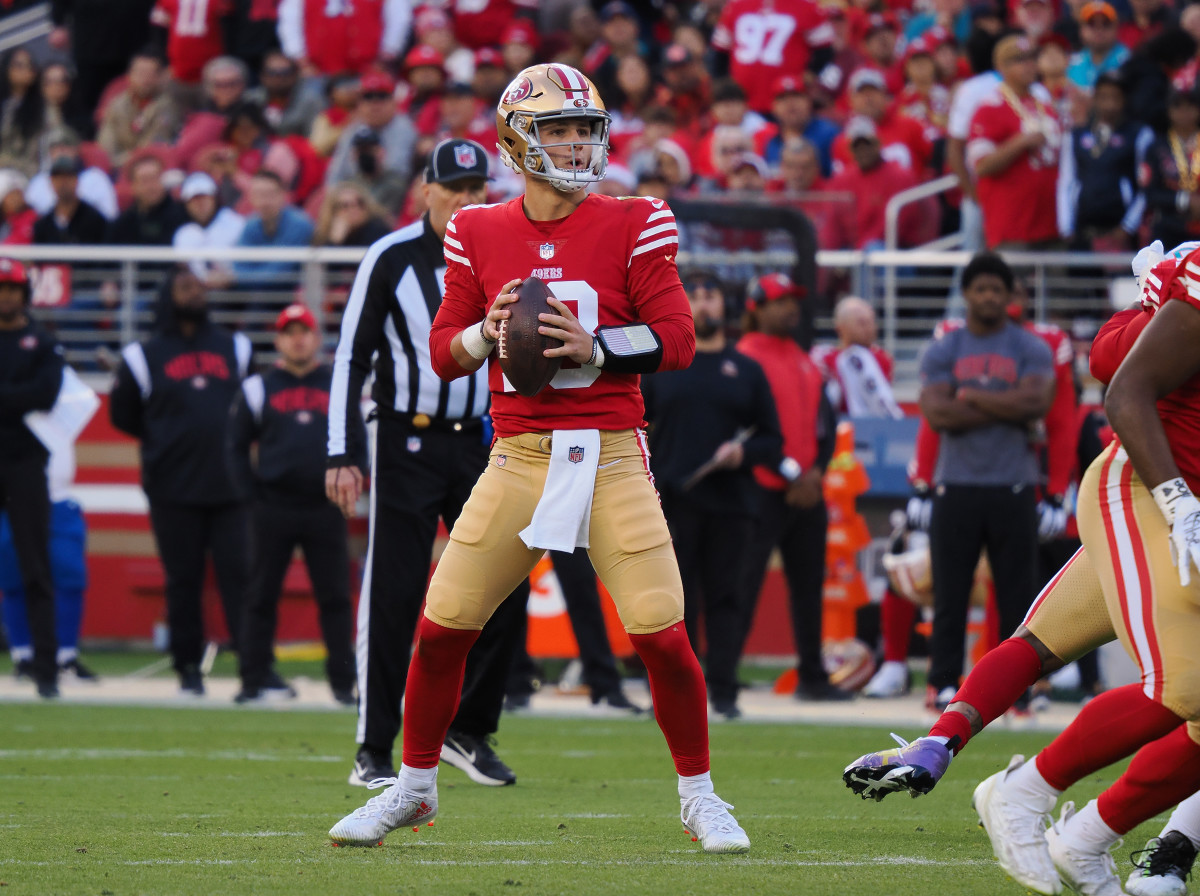 It's Personal: 49ers Fans Calling QB 'Brocky Purdy' And Dressed Up Rocky  Statue In Gear – OutKick