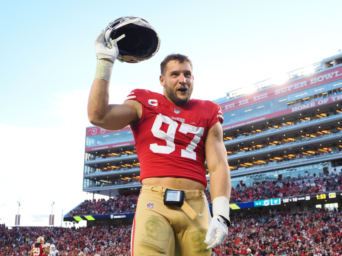 Nick Bosa is Staking Claim for Defensive Player of the Year Award