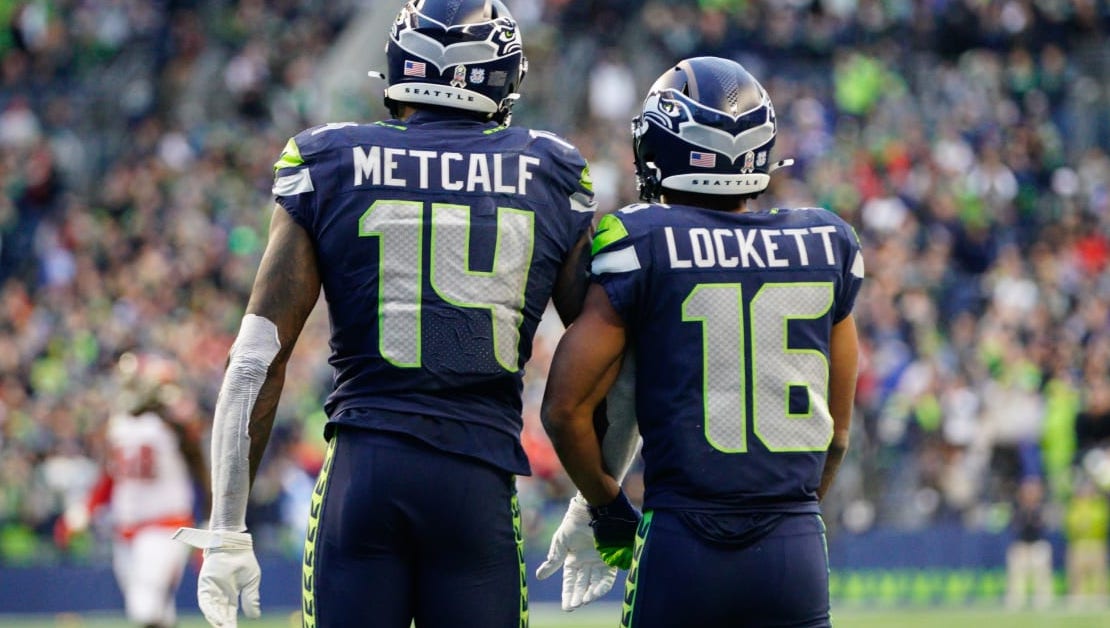 DK Metcalf & Tyler Lockett | A-Line Dress