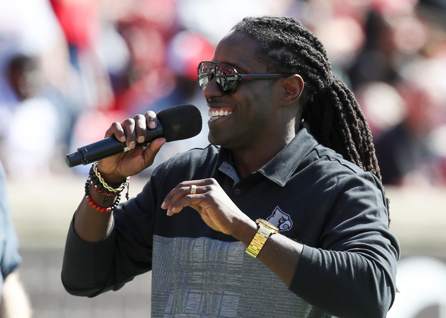 Deion Branch named UofL football program's interim coach